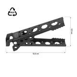 NILS CAMP Greifer/Griff Aluminium kompakt - leichtes Outdoor Werkzeug für Camping, Haushalt & Alltag