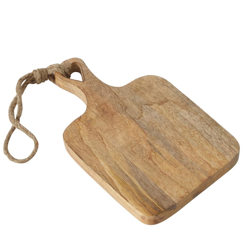 BOLTZE Schneidebrett Lela Mangoholz 30 x 19 x 12 cm
