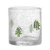 Bloomingville Debra Trinkglas Klar Glas Weihnachtsbaum Weihnachtsglas 370 ml