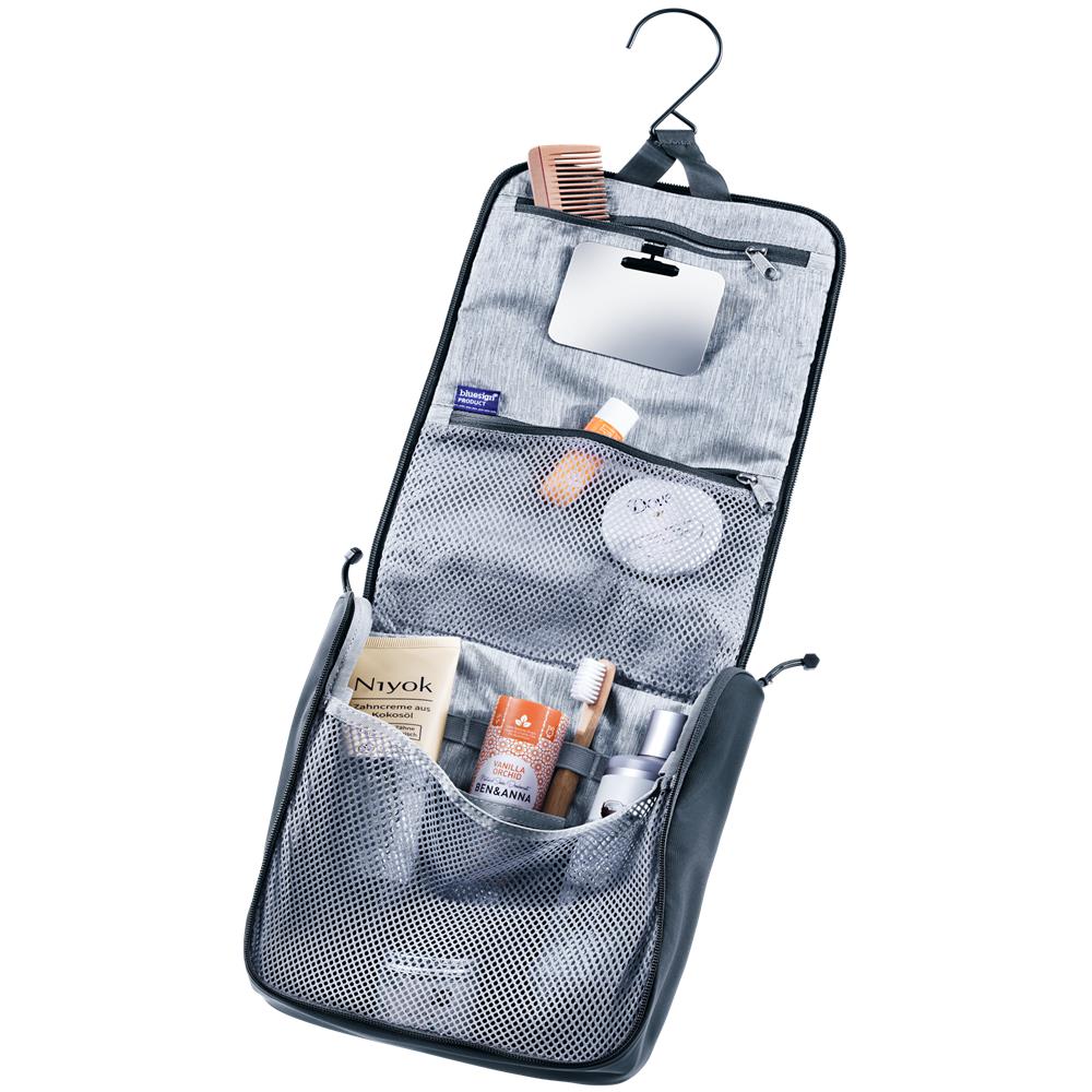 deuter Wash Center II, Kulturbeutel, black (schwarz), 5L, Kulturtasche, Waschtasche