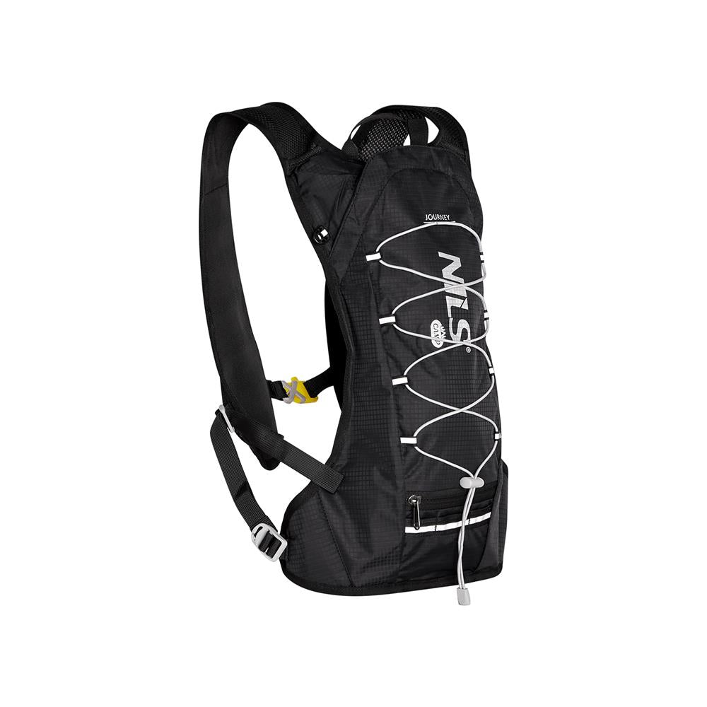 NILS CAMP Tagesrucksack Journey 12L in Schwarz - leichter Outdoor Rucksack für Wandern & Sport