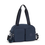 Kipling COOL DEFEA, Mittelgroße Schultertasche, Blue Bleu 2 (blau), Umhängetasche