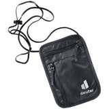 deuter Security Wallet I, Brustbeutel, black (schwarz), Geldbörse, Portemonnaie, Reiseetui