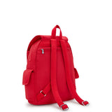 Kipling CITY PACK M, Mittelgroßer Rucksack, Red Rouge (rot), 16L, Stylisch & Kompakt