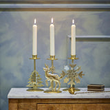 Bloomingville Sauda Kerzenhalter Gold Metall 3er Set Weihnachtsdeko