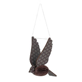 Bloomingville Sagalin Baumanhänger Vogel 11,5cm Braun Christbaumschmuck Weihnachtsschmuck Weihnachtsdekoration dänisches Design
