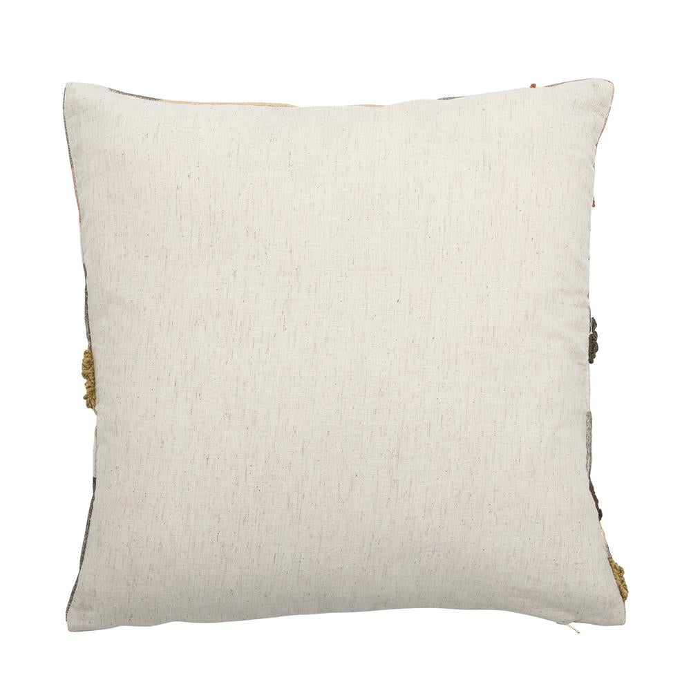 Bloomingville Carmagnola Kissen Braun 45x45 cm – Baumwolle & Leinen, gewebt