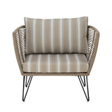 Bloomingville Mundo Kissenbezug (Keine Füllung) 2er-Set Grün – gewebt mit Stickdetails