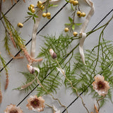 Bloomingville Hawthorn Kunstblume Zweig Gelb Polyethylen 84 cm