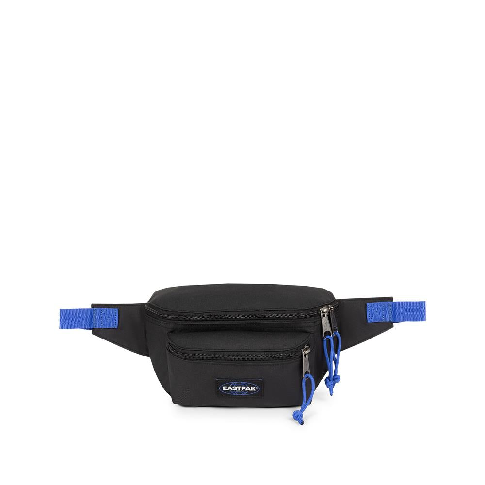 Eastpak DOGGY BAG, Umhängetasche, Kontrast Black Blue (blau), 3L, Crossbody-Bauchtasche