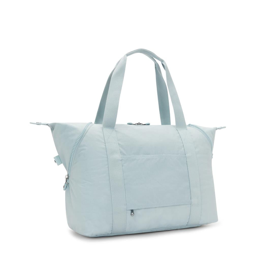 Kipling ART M, multifunktionale Tragetasche, Breezy Blue (blau), Reisetasche mit Trolleyhalterung