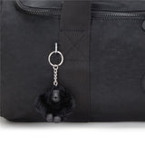 Kipling ARGUS S, Kleine Reisetasche, Black Noir (schwarz), 35L, Seesack mit Schuhfach