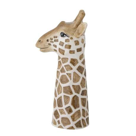 Bloomingville MINI Alazar Deko-Vase Keramik 17 x 32,5 x 15 cm Giraffenfigur
