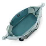 Kipling ART M, multifunktionale Tragetasche, Breezy Blue (blau), Reisetasche mit Trolleyhalterung