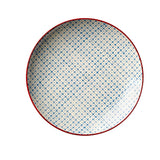 Bloomingville Carla Teller, 3er Set, Bunt, 20cm, Steingut, dänisches Design