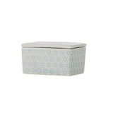 Bloomingville Patrizia Butterdose, Blau, Steingut, dänisches Design
