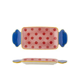 Bloomingville Caramella Bonbon Servierplatte Bunt Steingut 25,5x10,5cm
