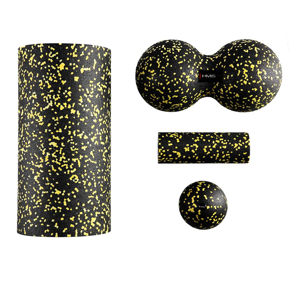 Faszienrollen Set 4in1 Massagerolle Triggerpunkt Massage | HMS FSBM04