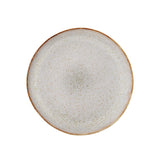 Bloomingville Sandrine Teller, Natur, 22cm, Steingut, dänisches Design