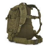 NILS CAMP taktischer Rucksack Vanguard 45L in Grün - Outdoor Rucksack für Trekking & Survival