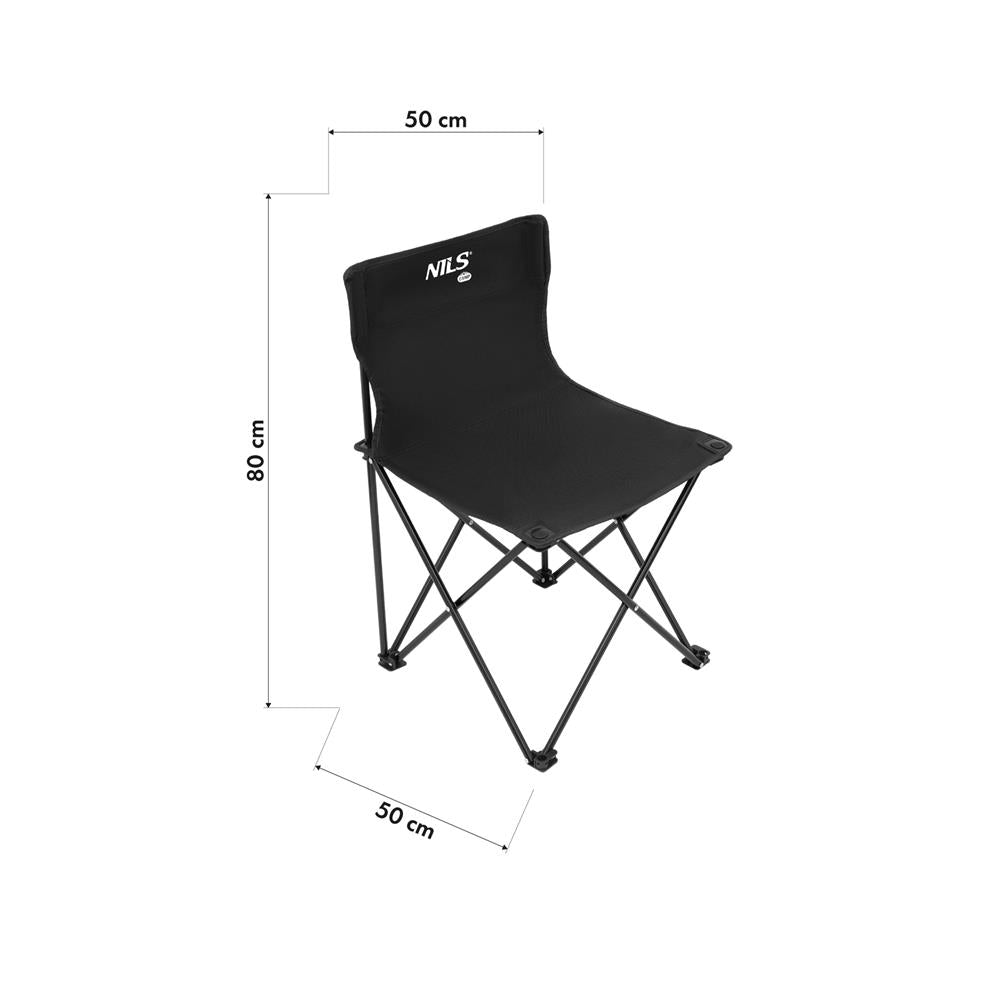 NILS CAMP Campingset Klapptisch + Klapptühle - Outdoor Set mit Kühltasche für Camping-Festival & Picknick