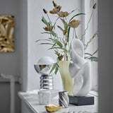 Bloomingville Averie Vase Gelb Glas Deko-Vase 17x28cm