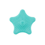 Umbra Starfish Abfluss Haarfänger mit Saugnäpfen, Silikon Abflusssieb, in Türkis