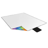 NILS CAMP Picknickdecke Bunt karriert 250x200 cm - große Outdoor Decke für Strand, Garten & Camping