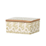 Bloomingville Maple Butterdose grün Steingut L12,5xH6 cm