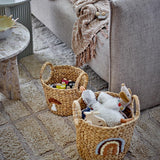Bloomingville Okapi Decke Braun Baumwolle 160x130 cm Wohndecke