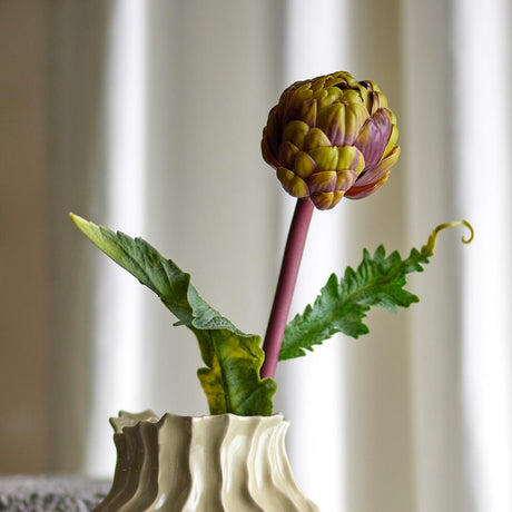 Bloomingville Protea Kunstblume Violett Stiel 54cm Dekoblume