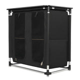 NILS CAMP Campingschrank mit Arbeitsfläche - faltbarer Outdoor Schrank für Camping & Reisen