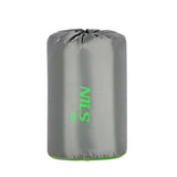 NILS CAMP Doppelschlafsack für 2 Personen Grau-Grün - warmer Schlafsack für Outdoor & Camping