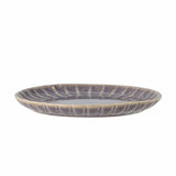 Bloomingville Latina Teller, Violett, 20 cm, Steingut, dänisches Design