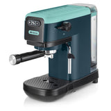 Ariete Espressomaschine, Light Aquamarine, Siebträgermaschine für Pulver und ESE-Pads