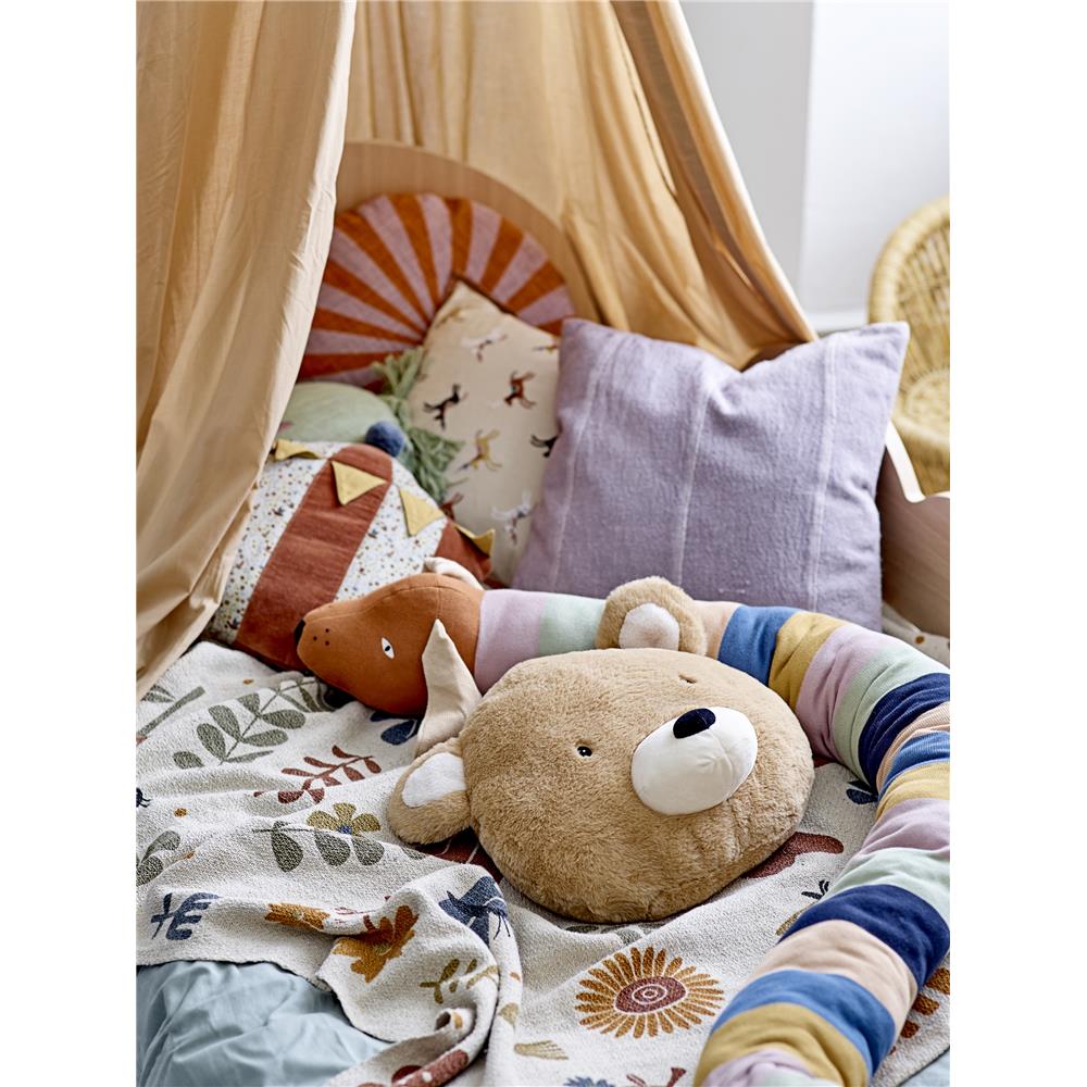 Bloomingville MINI Charlie Stofftier Hund, 2m lang, Baumwolle