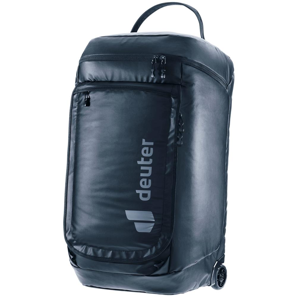 deuter Duffel Pro Roller 90, Reisetrolley, black (schwarz), Rollkoffer mit 2 Rädern