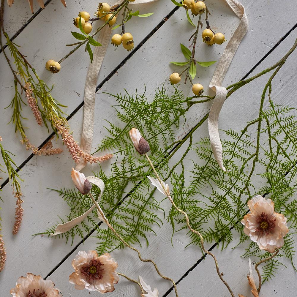 Bloomingville Foxtail Kunstblume Stiel Rose 76cm