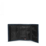 Eastpak CREW SINGLE, Geldbörse, Triple Denim (blau), Dreifach faltbares Portemonnaie