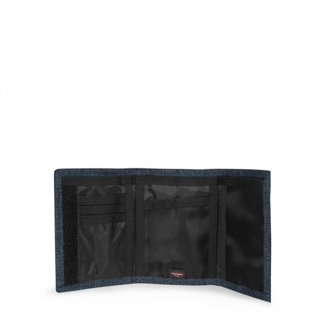 Eastpak CREW SINGLE, Geldbörse, Triple Denim (blau), Dreifach faltbares Portemonnaie