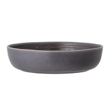 Bloomingville Raben Servierschüssel Grau Steingut 25 x 6 cm Schale Dänisches Design