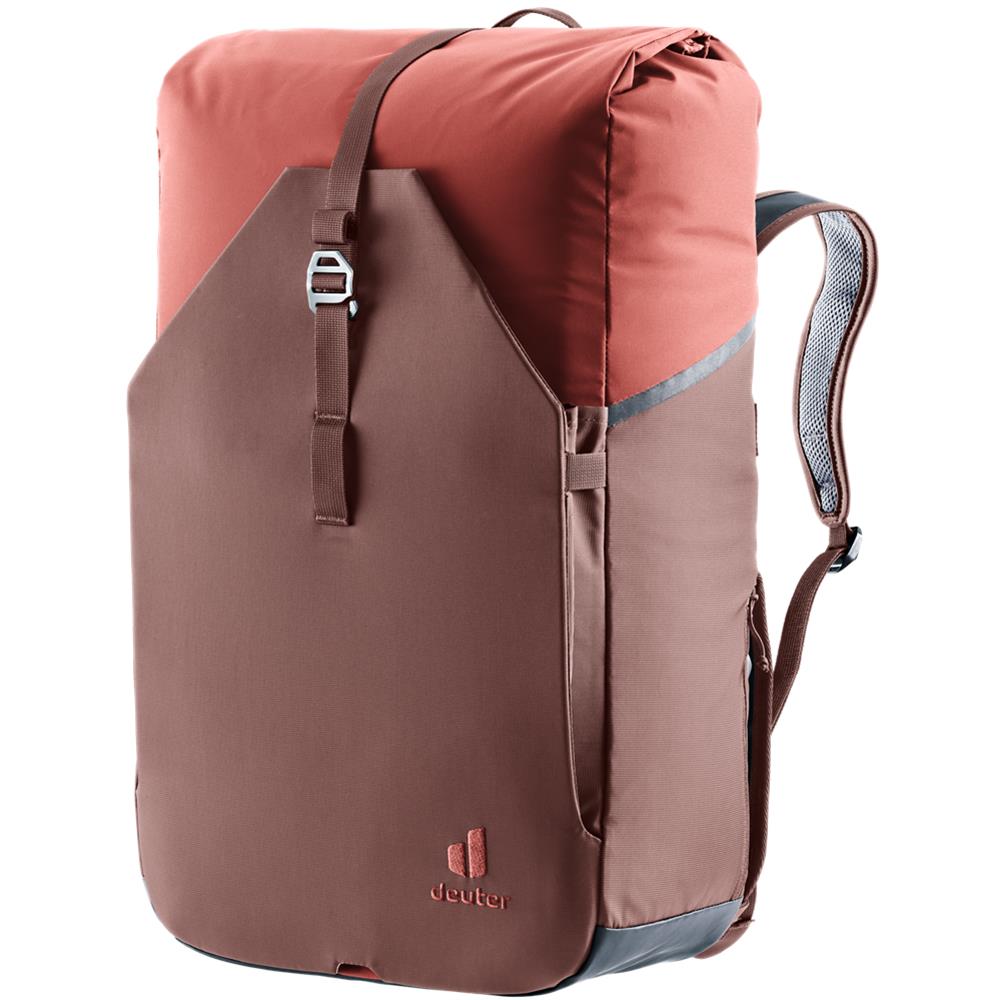 deuter Xberg 25, Fahrradrucksack, raisin-caspia (braun), 25L, Fahrradtasche