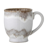 Bloomingville Jatoba Tasse, 400 ml, Grau, Steingut, dänisches Design