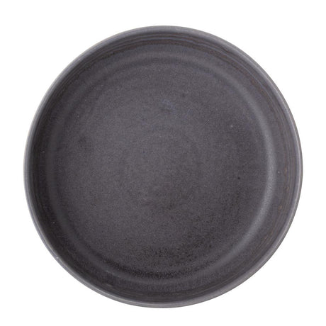 Bloomingville Raben Servierschüssel Grau Steingut 25 x 6 cm Schale Dänisches Design