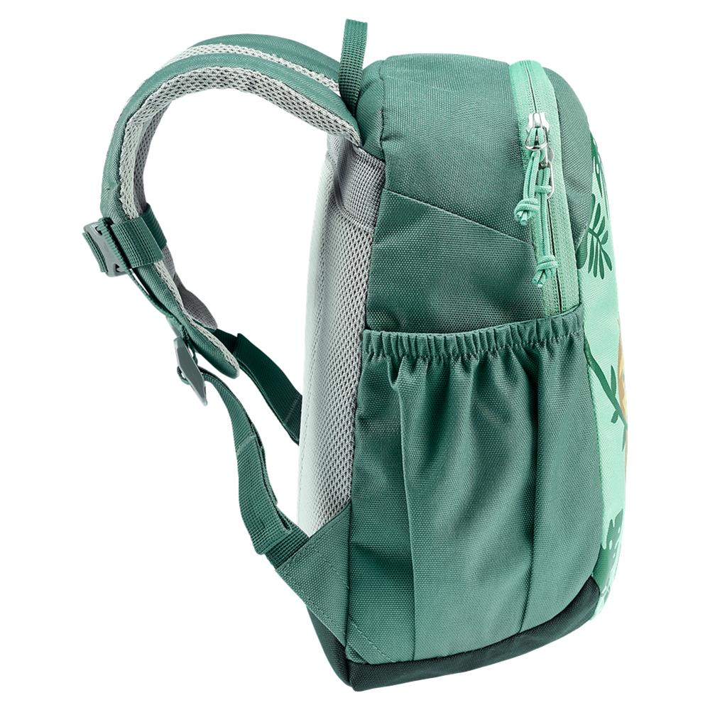 Deuter Pico, Kinderrucksack, Affe (grün), Kindergartenrucksack für Kinder ab 2 Jahre
