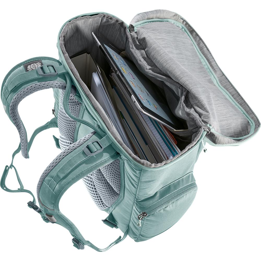 deuter Scula, Schulrucksack, jade-frost (tükis), 30L, Schulranzen