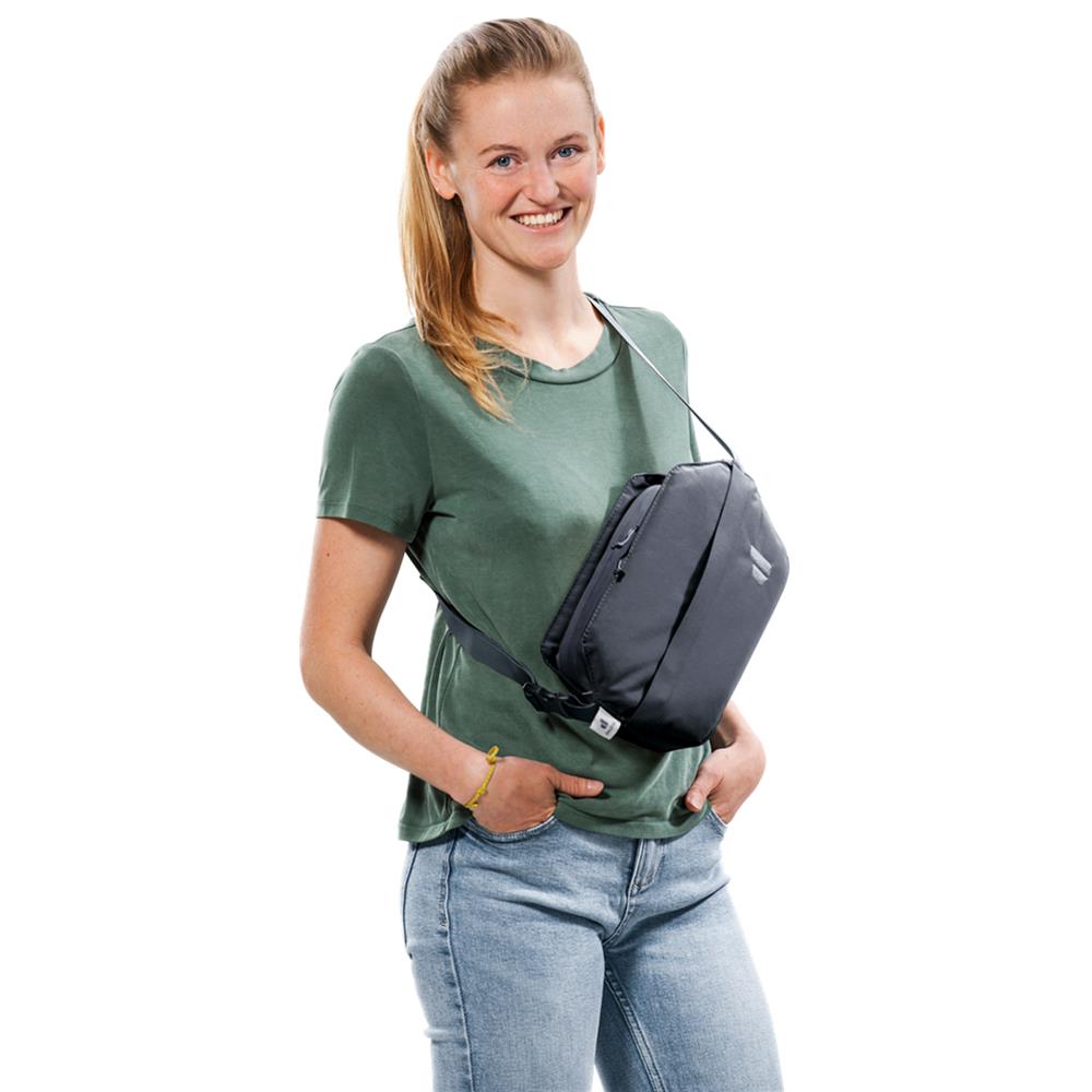 deuter Passway 2, Umhängetasche, black (schwarz), 2L, Schultertasche