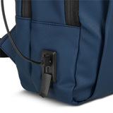 NILS Laptop Rucksack 15L Blau - mit USB- und USB-C-Anschlüssen Arbeit Schule Uni Reisen