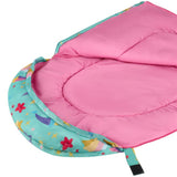 NILS CAMP Kinderschlafsack STARS mit Rucksack Camping Schlafsack Kinder
