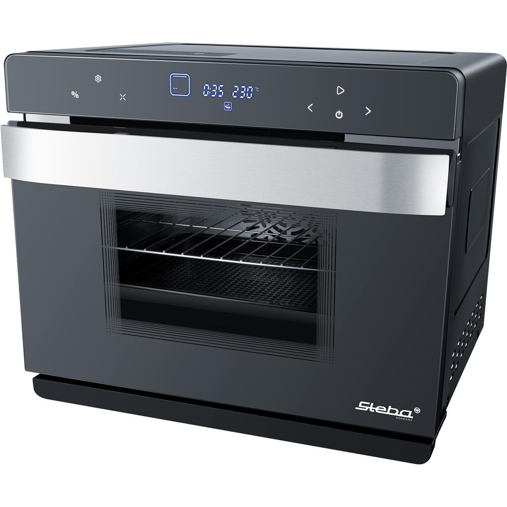 Steba Multifunktions-Dampfbackofen DG 40 37L Backofen mit Heißdampf 2100 Watt Drehspieß